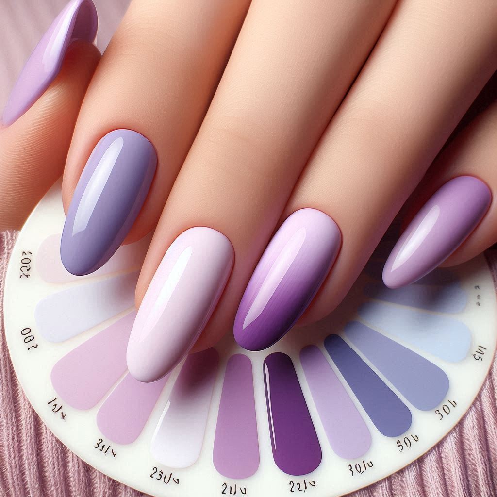 Pale Purple Customized Gradient