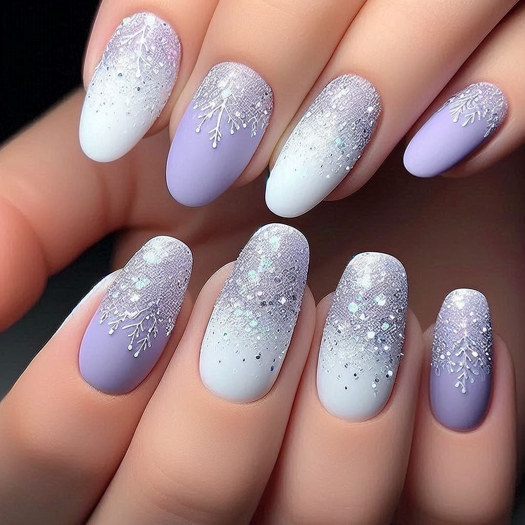 winter nail art