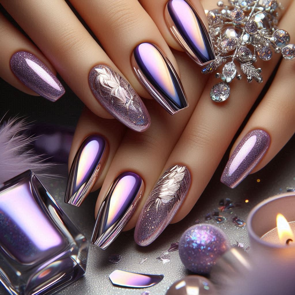 Chrome in Light Purple