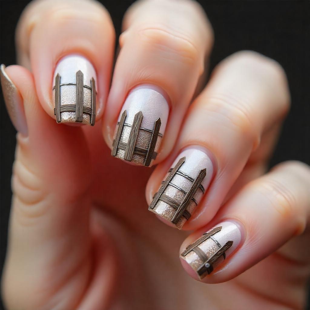 Ranch Fence nail Design