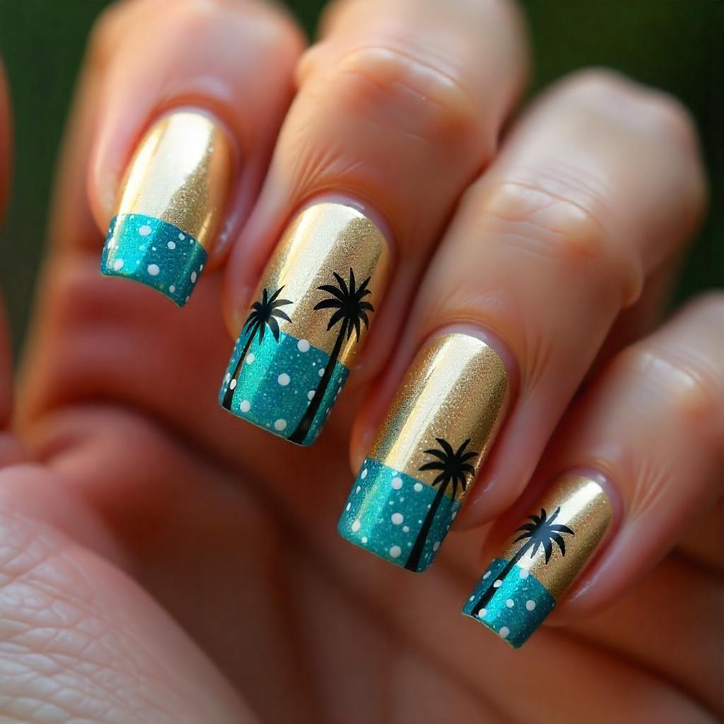 desert style nail designs