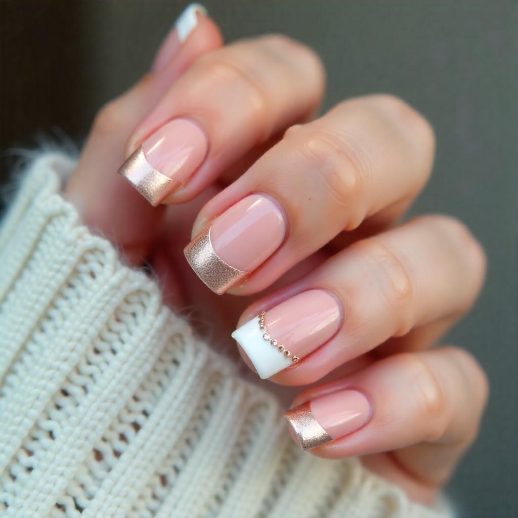 French tip nail designs