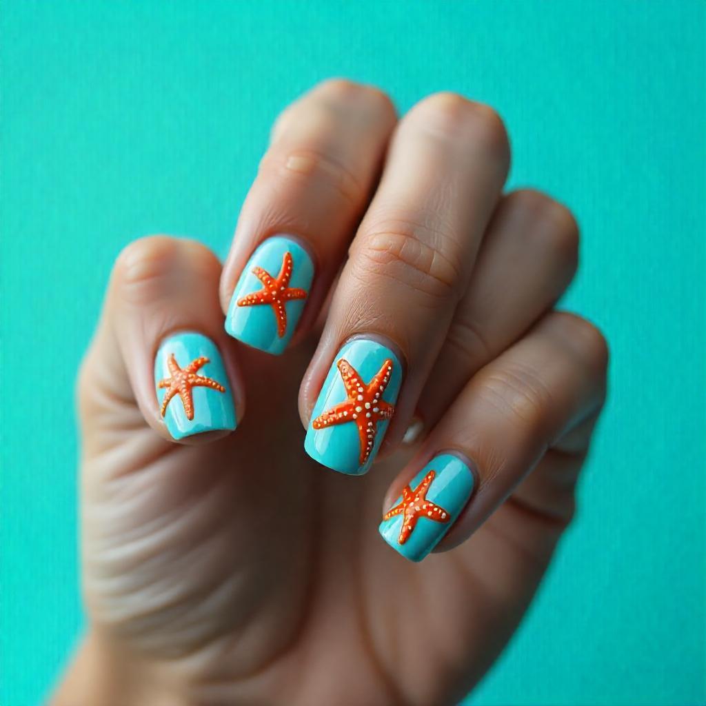 starfish nails