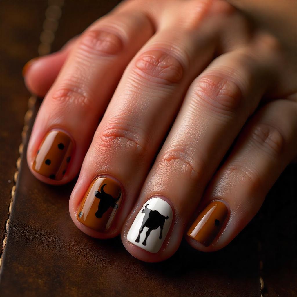 Cattle Brand Stamps nails