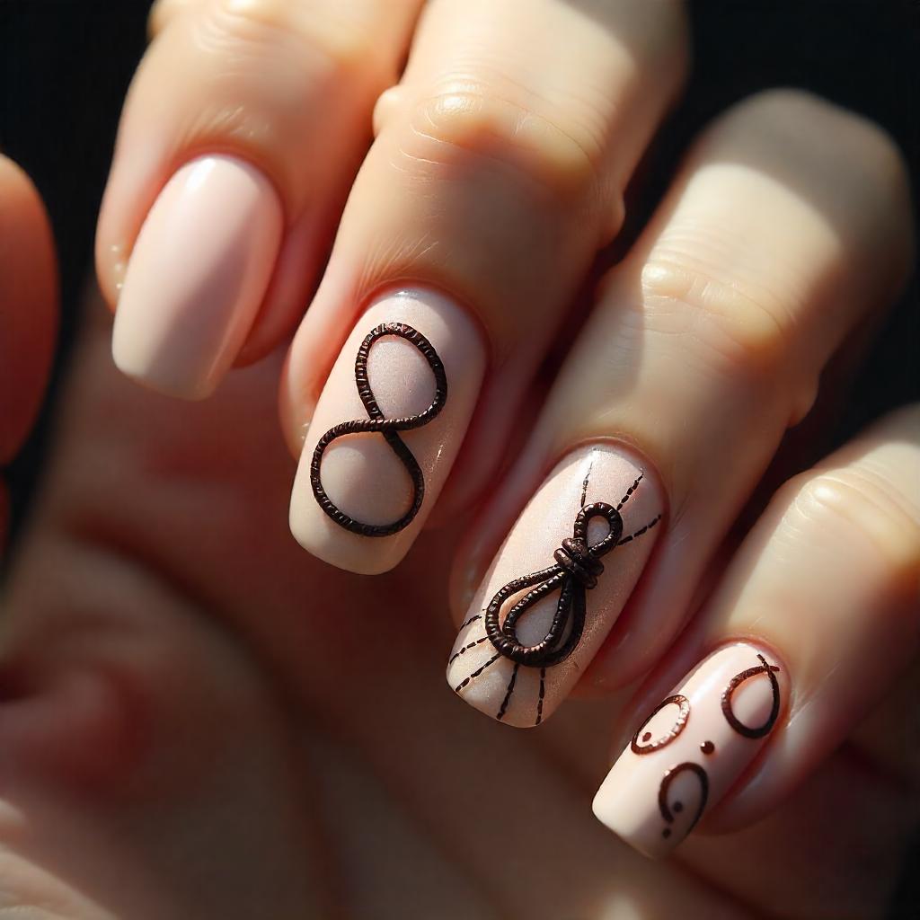 western rope nail art