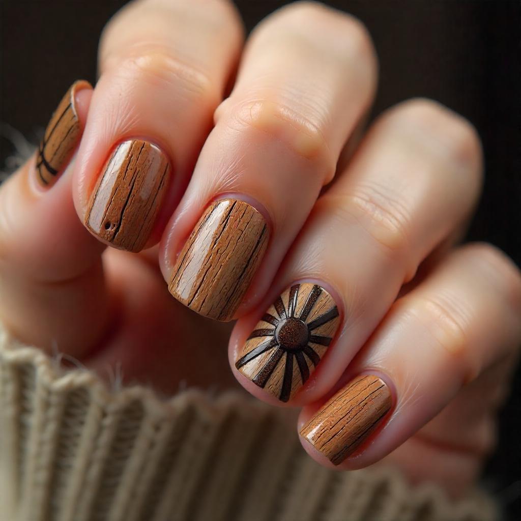 wheel spoke nail art