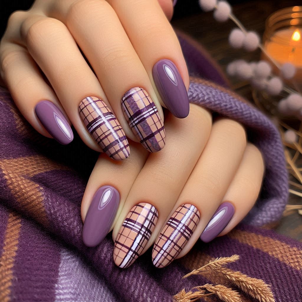 Nails with a pleated surface