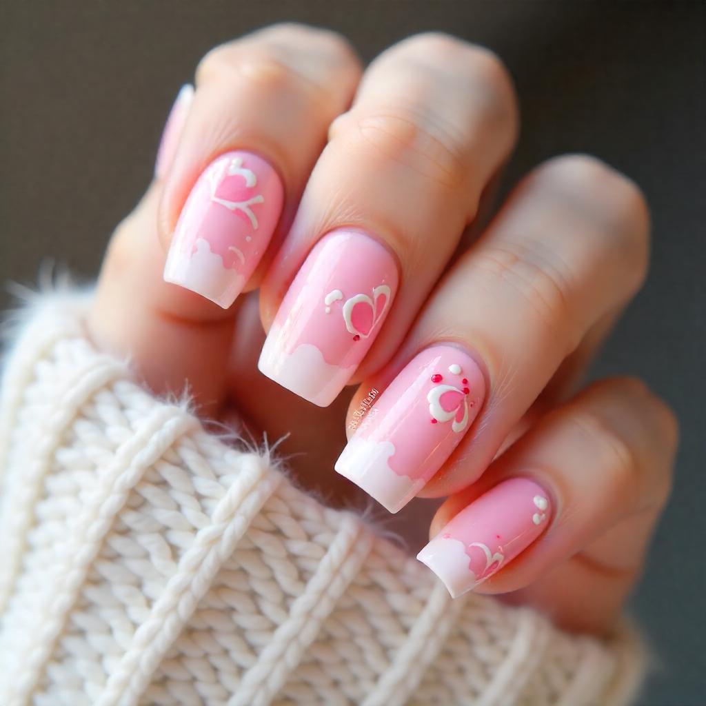 Seasonal Swirl Nail Ideas