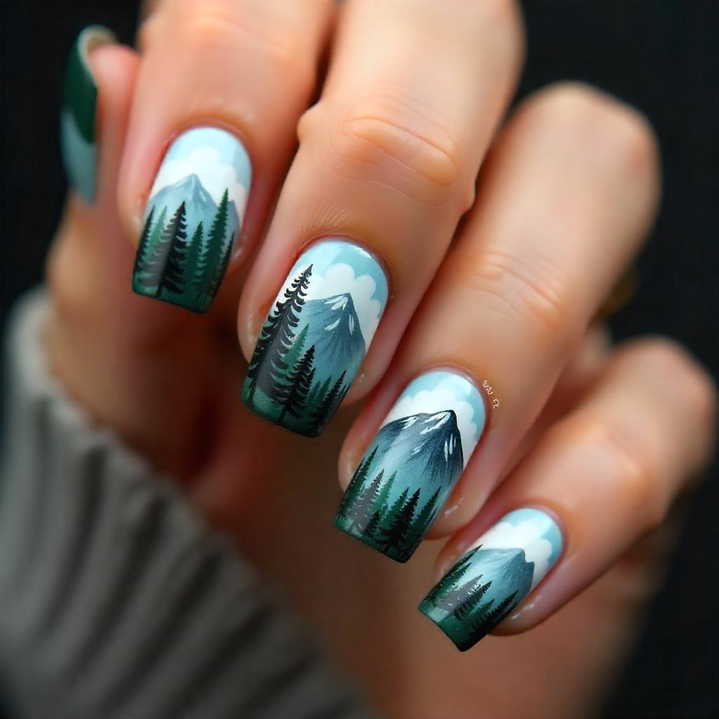Nature-inspired Nails